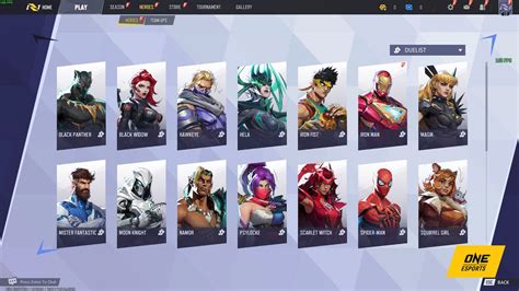 Marvel Rivals Dps Chart