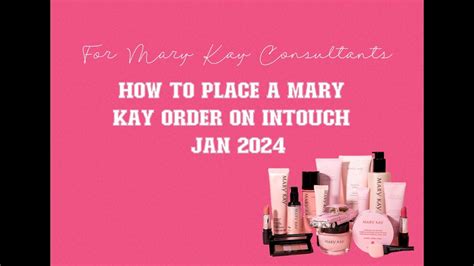 Mary Kay Intouch How To Order Catalogs