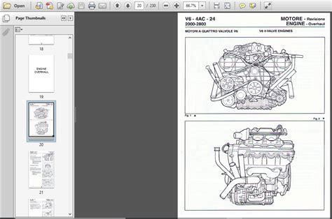 Maserati Quattroporte V6 24v 4ac 2000 2800 2 0 2 8 Am573 Am574 Engine Workshop Service Repair Manual