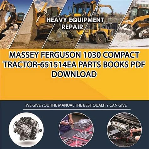 Massey Ferguson 1030 Service Manual Download