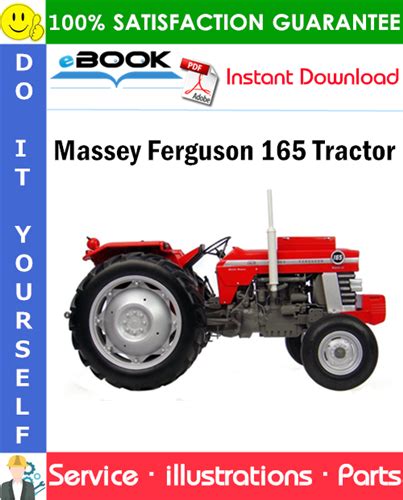 Massey Ferguson 165 Tractor Parts Catalog Manual