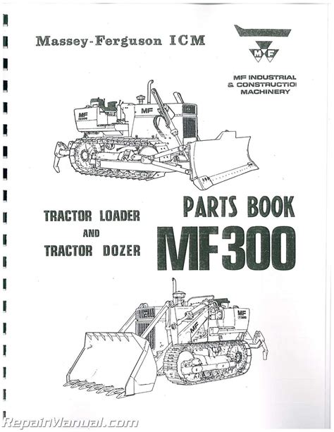 Massey Ferguson 300 Combine Parts Manual