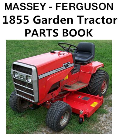 Massey Ferguson Mf 1855 Garden Tractor Parts List Manual Dow