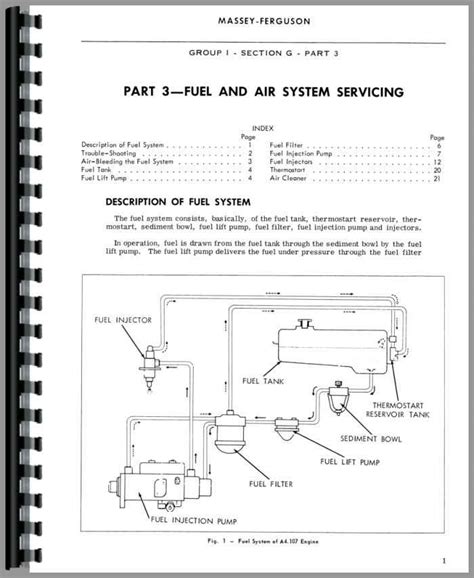 Massey Ferguson Tractor 130 Workshop Service Manual