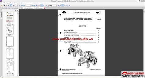 Massey Ferguson Workshop Manual Free