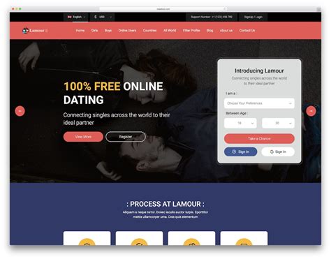 Matchmaking Website Template