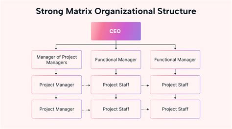 Matrix Organizational Structure Chart