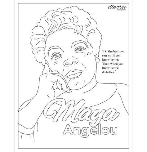 Maya Angelou Printable