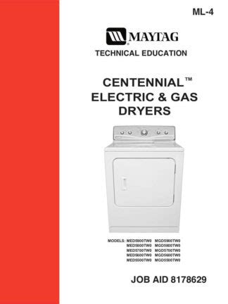 Maytag Commercial Dryer Repair Manual