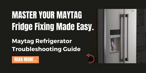 Maytag Plus Refrigerator Troubleshooting Manual