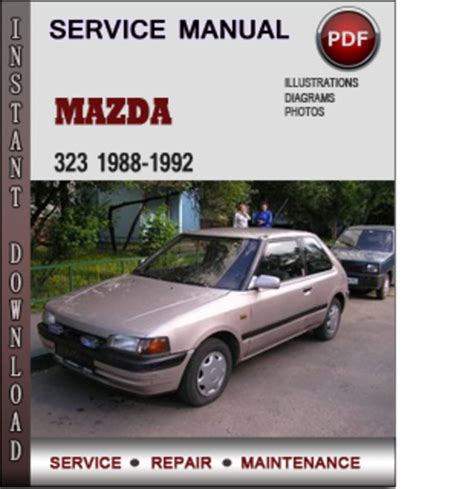 Mazda 323 1988 1992 Factory Service Repair Manual