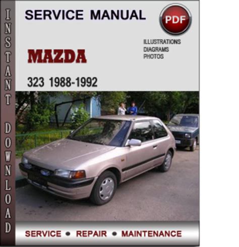 Mazda 323 1988 1992 Workshop Service Repair Manual