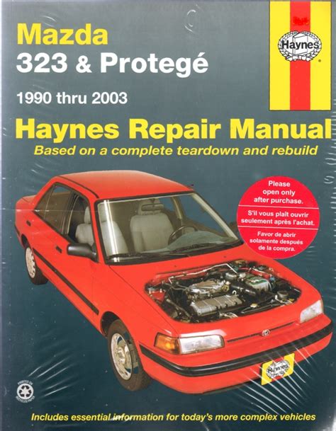 Mazda 323 Protege 1990 1991 Repair Service Manual