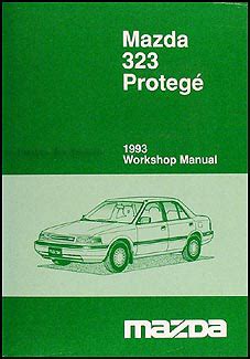 Mazda 323 Protege Bg 1993 Factory Service Repair Manual