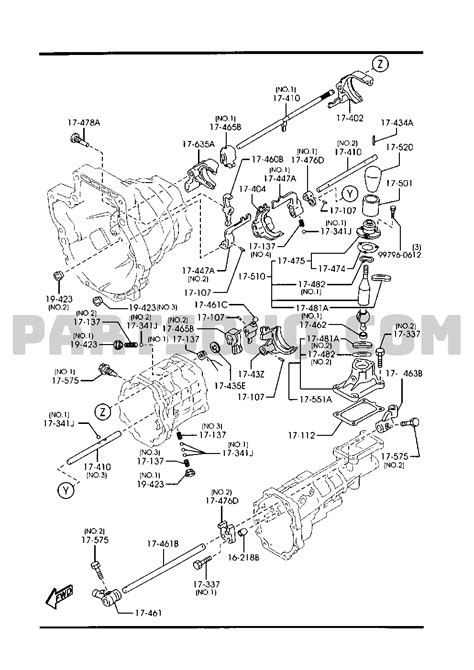 Mazda 5 Speed Manual Transmission Diagram