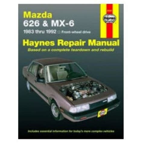 Mazda 626 Mx 6 1996 Factory Service Repair Manual Download