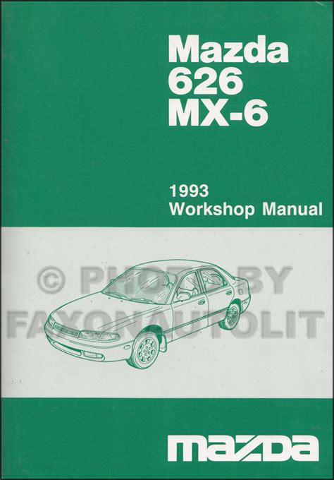 Mazda 626 Pdf Service Repair Workshop Manual 1993 2001