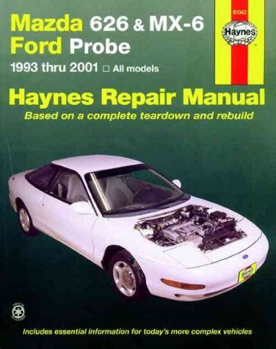 Mazda 626 Service Repair Manual 1993 2001