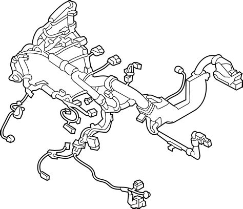 Mazda Emission Wiring Harness 2001