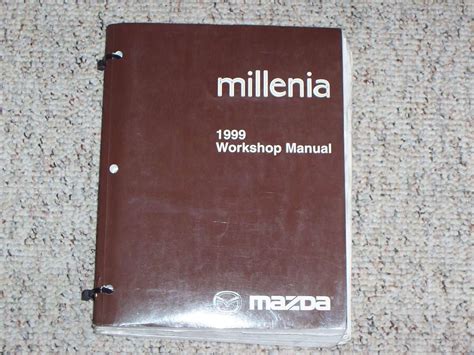 Mazda Millenia Service Repair Workshop Manual Download 96 03