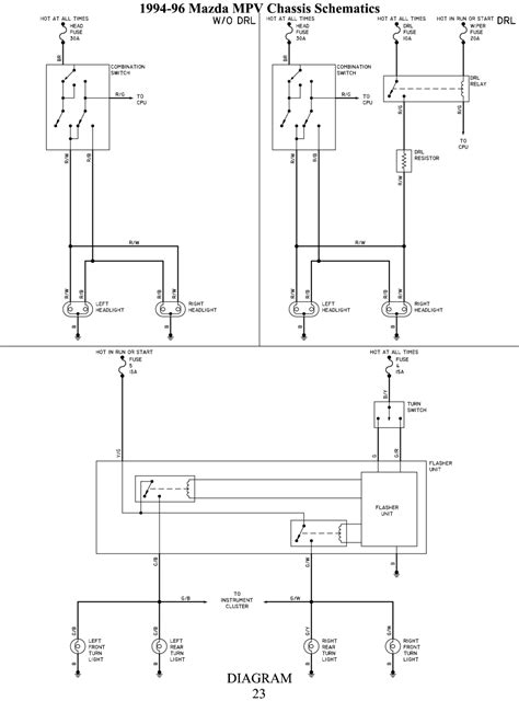 Mazda Mpv Turn Signal Wiring Diagram