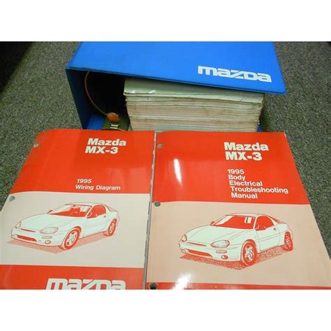 Mazda Mx 3 Mx3 1995 Service Repair Workshop Manual