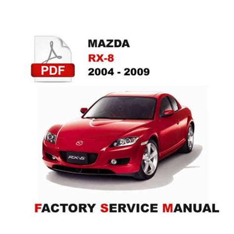 Mazda Rx 8 Rx8 2004 Repair Service Manual