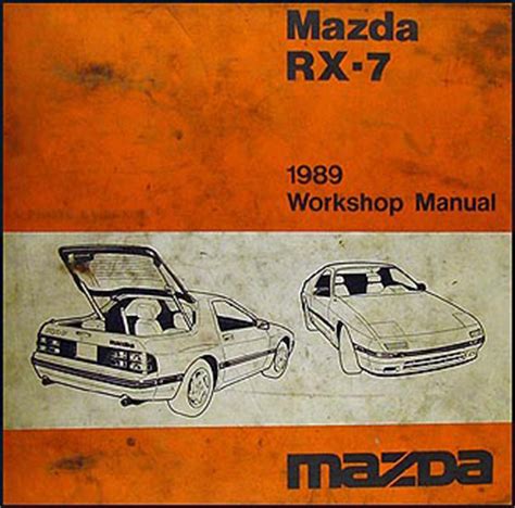 Mazda Rx7 Rx 7 1989 1991 Factory Service Repair Manual Pdf