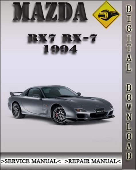 Mazda Rx7 Rx 7 1994 Workshop Manual