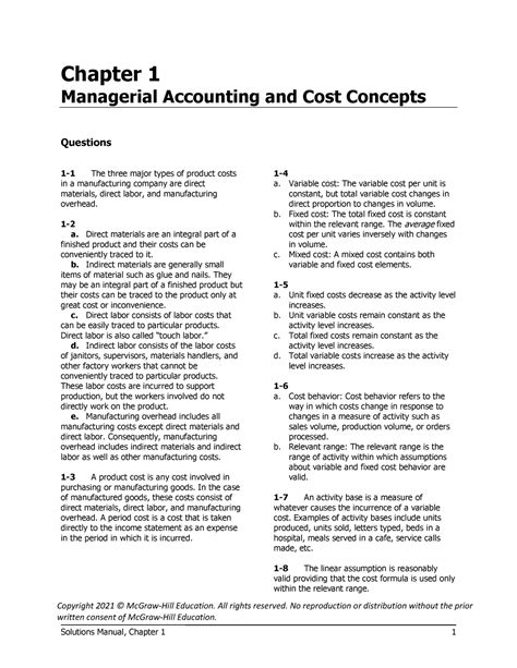 Mcgraw Hill Financial Accounting Solutions Manual