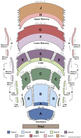 Mead Theater Seating Chart