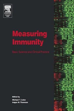 Measuring Immunity Lotze Michael T Thomson Angus W Epubpdf - 