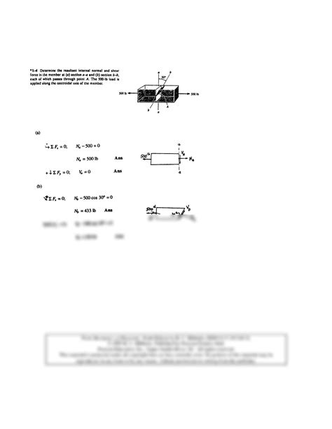 Mechanics Of Materials Hibbler Solution Manual 6th