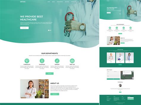 Medical Website Template