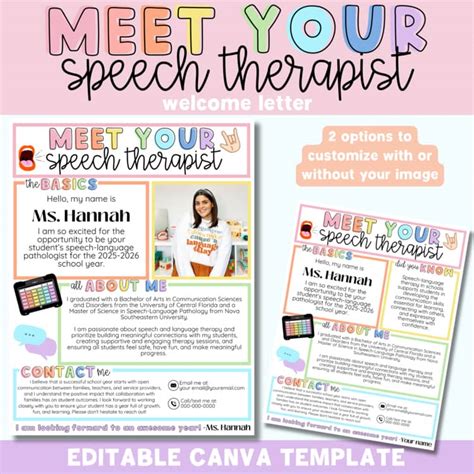 Meet The Slp Template