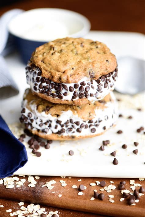 Melting Hearts with the Symphony of Sweetness: The Chocolate Chip Cookie Ice Cream Sandwich