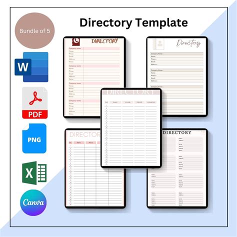 Membership Directory Template