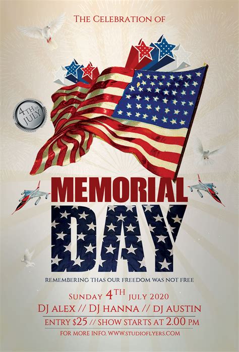Memorial Day Templates
