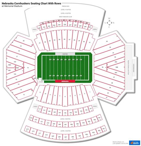 Memorial Stadium Seating Chart With Rows