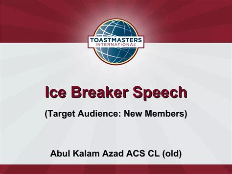 Memulai Perjalanan Bersama Toastmasters: Panduan Komprehensif untuk Ice Breaker Speech