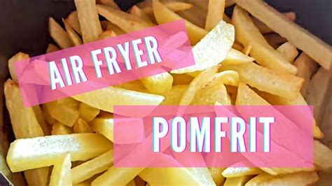 Menemukan Kembali Kenikmatan Pomfrit: Perjalanan Kuliner dengan Air Fryer