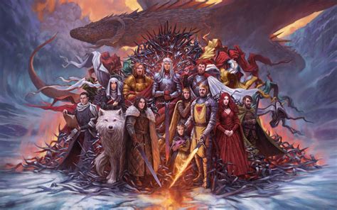 Menjelajahi Dunia Fiksi A Song of Ice and Fire di AO3