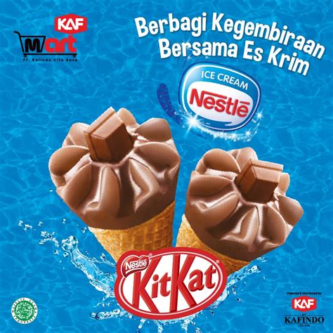 Menyaksikan Pesona Es Krim KitKat, Cita Rasa Manis Menyegarkan