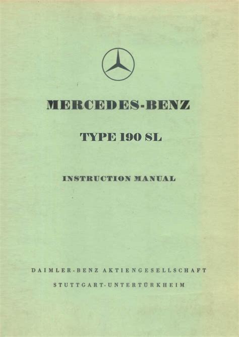 Mercedes 190 E Service Repair Manual Pdf 84 88