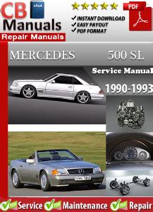 Mercedes 500 Sl 1990 1993 Service Repair Manual