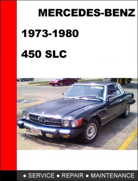 Mercedes Benz 450slc 1973 1980 Factory Service Repair Manual