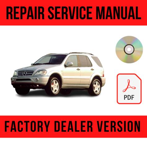 Mercedes Benz Ml320 Ml350 Ml500 2005 Repair Service Manual