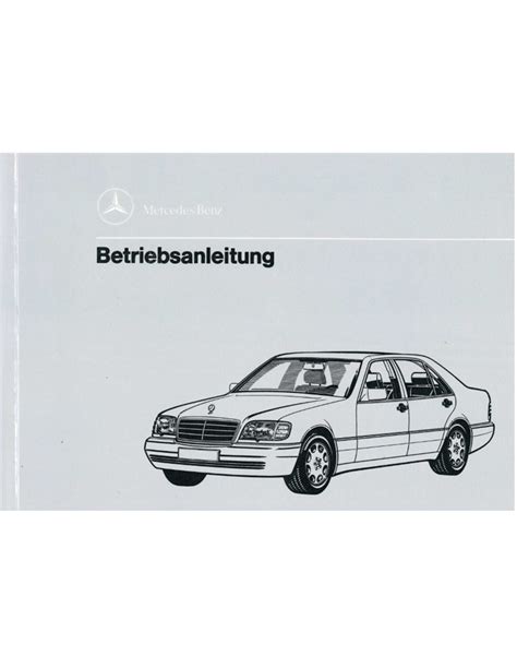 Mercedes Benz S Class Owners Manual