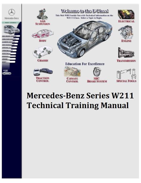 Mercedes Benz W211 E Class Technical Manual