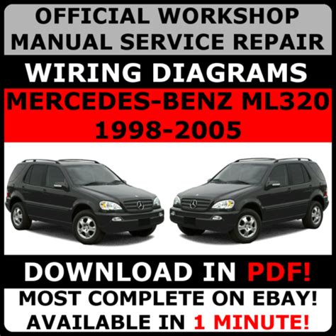 Mercedes Ml320 1998 2005 Service Repair Manual